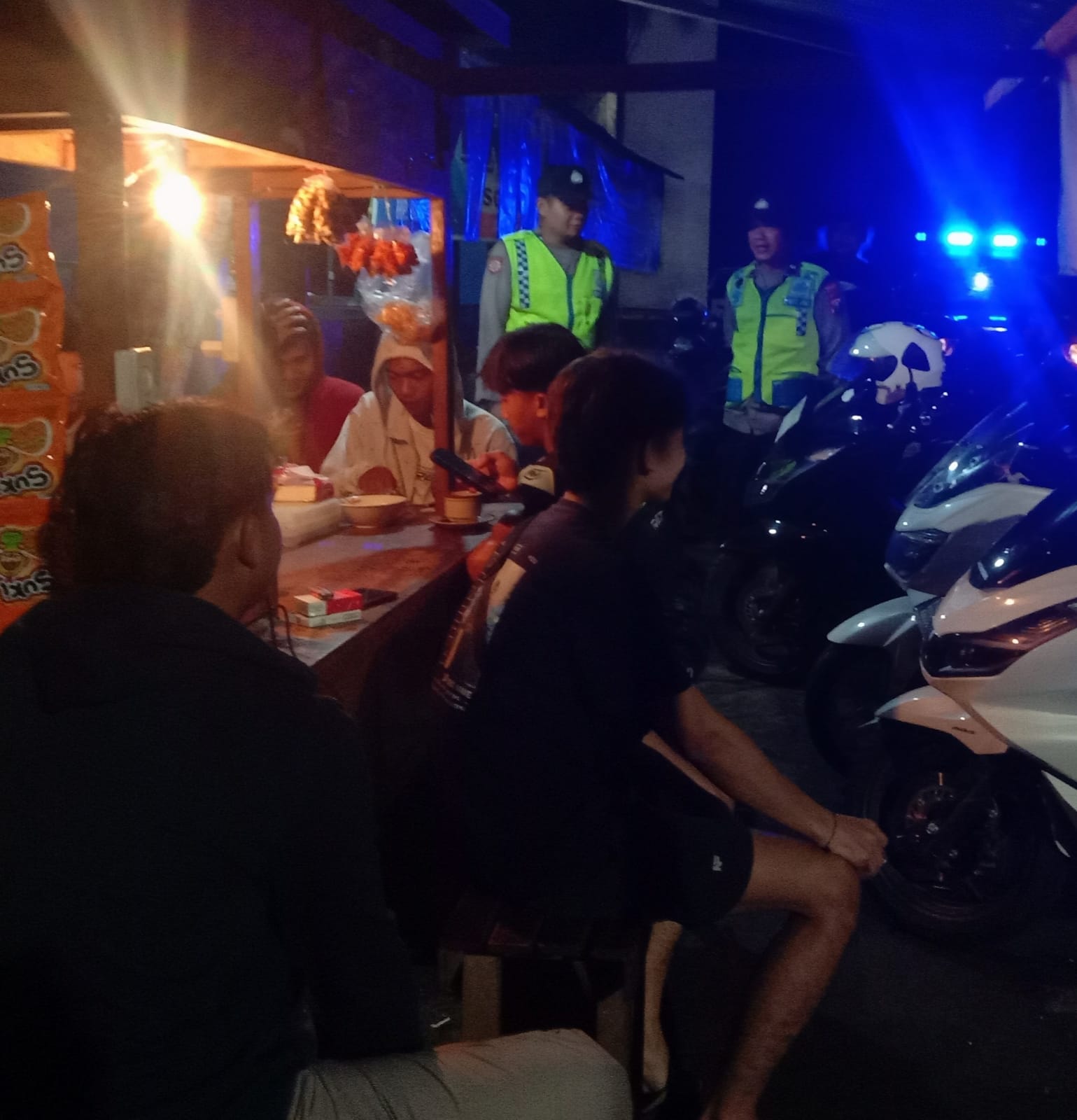 Patroli Kewilayahan Polsek Ngariboyo Antisipasi 3C dan Gangguan Kamtibmas