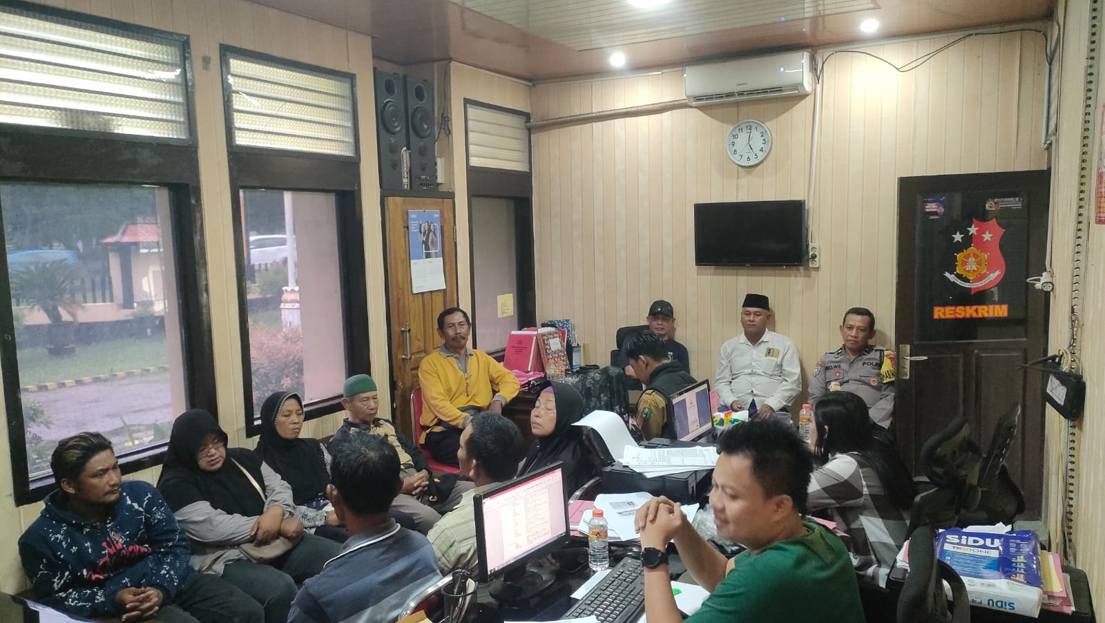 Bhabinkamtibmas Dampingi Mediasi Perkara Pencurian di Kelurahan Mranggen