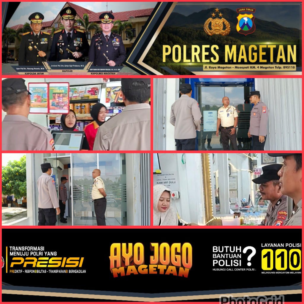 Anggota Polsek Takeran laksanakan Patroli di wilayah hukum Polsek Takeran