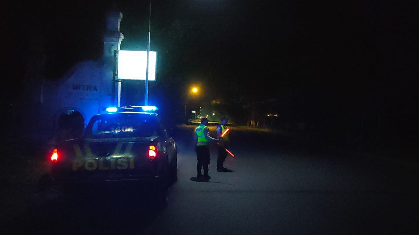 Antisipasi Balap Liar, Polsek Nguntoronadi Laksanakan Patroli di Perbatasan Desa Simbatan