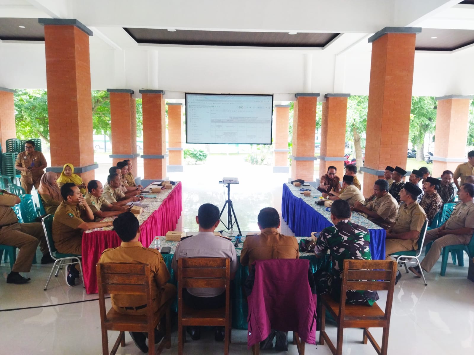 Polsek Nguntoronadi Amankan Kegiatan Pra Musrenbang Kecamatan Tahun 2026