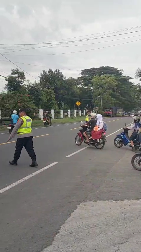Gatur Pagi Polsek Maospati