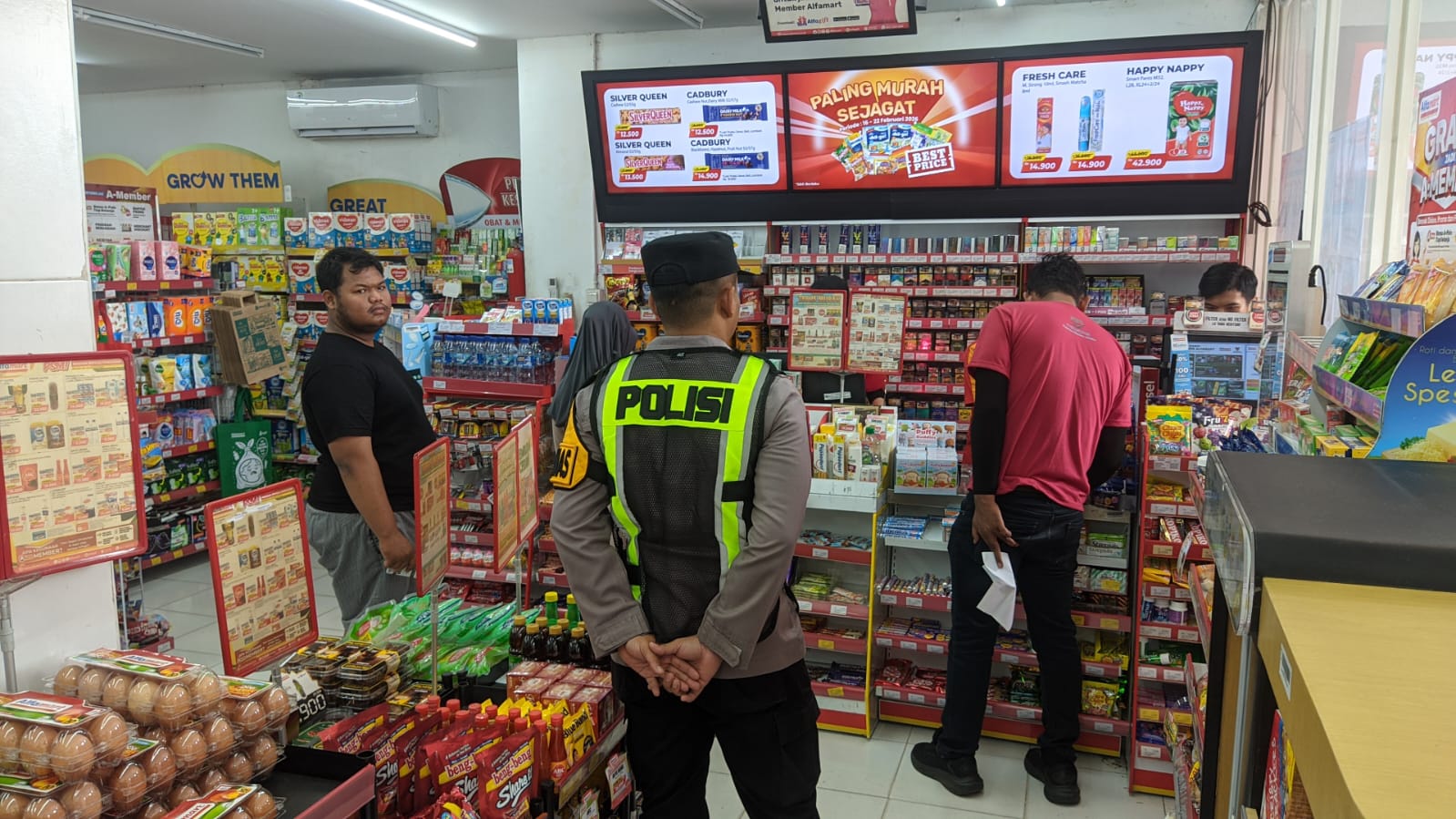 Patroli polsek kawedanan