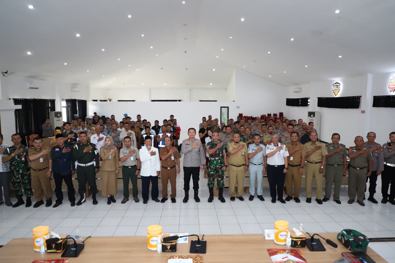 Polres Magetan Gelar Rakor Lintas Sektoral, Matangkan Kesiapan Operasi Ketupat Semeru 2026