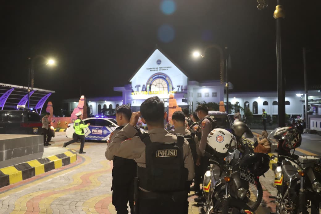 Ciptakan Magetan Aman Jelang Idul Fitri, Polisi Gelar Patroli Skala Besar