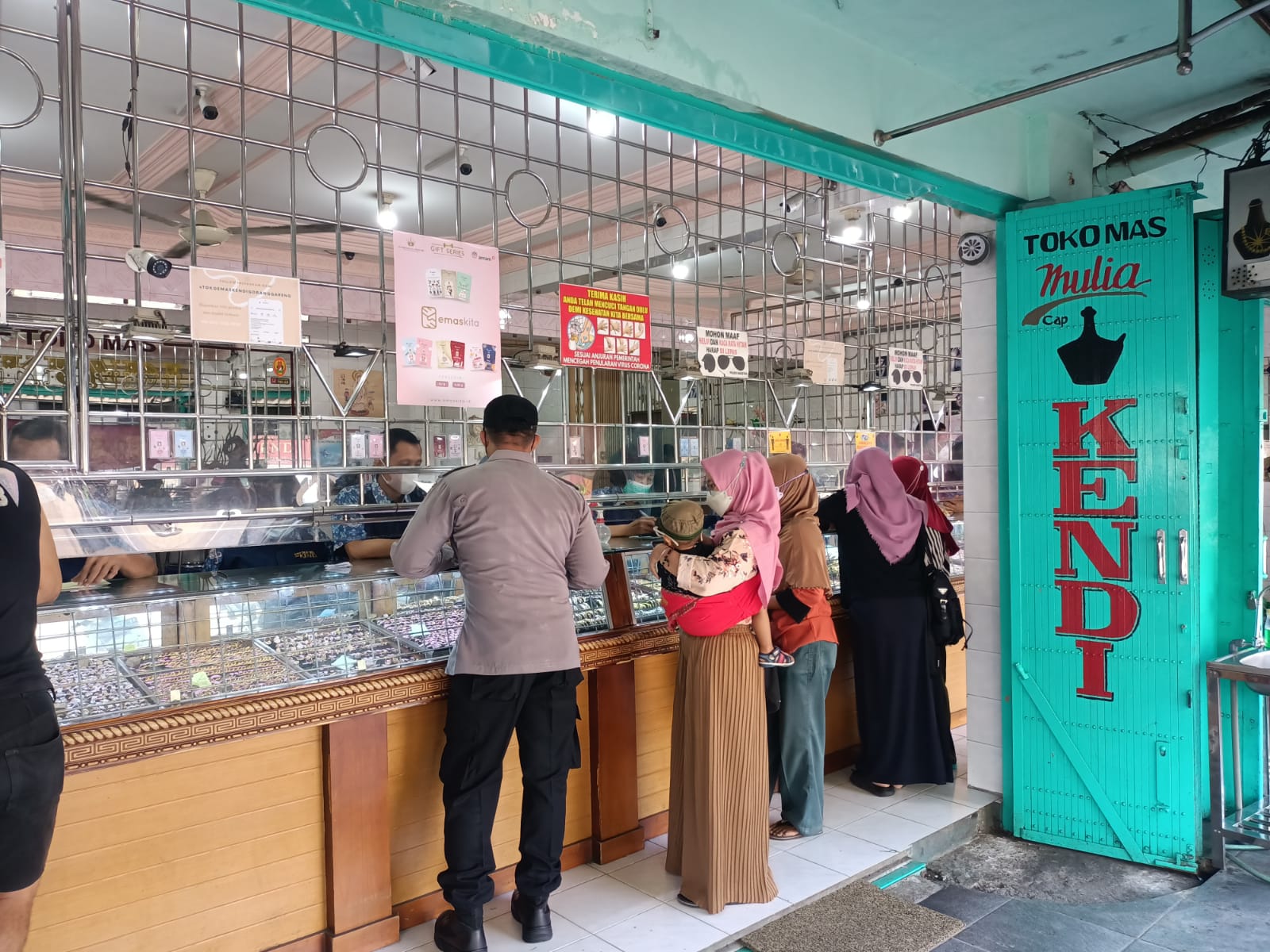 Patroli harkamtibmas polsek kawedanan