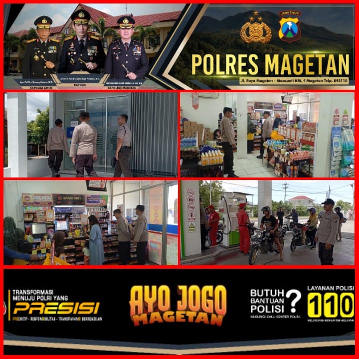 Anggota Polsek Takeran Laksanakan Patroli Rutin