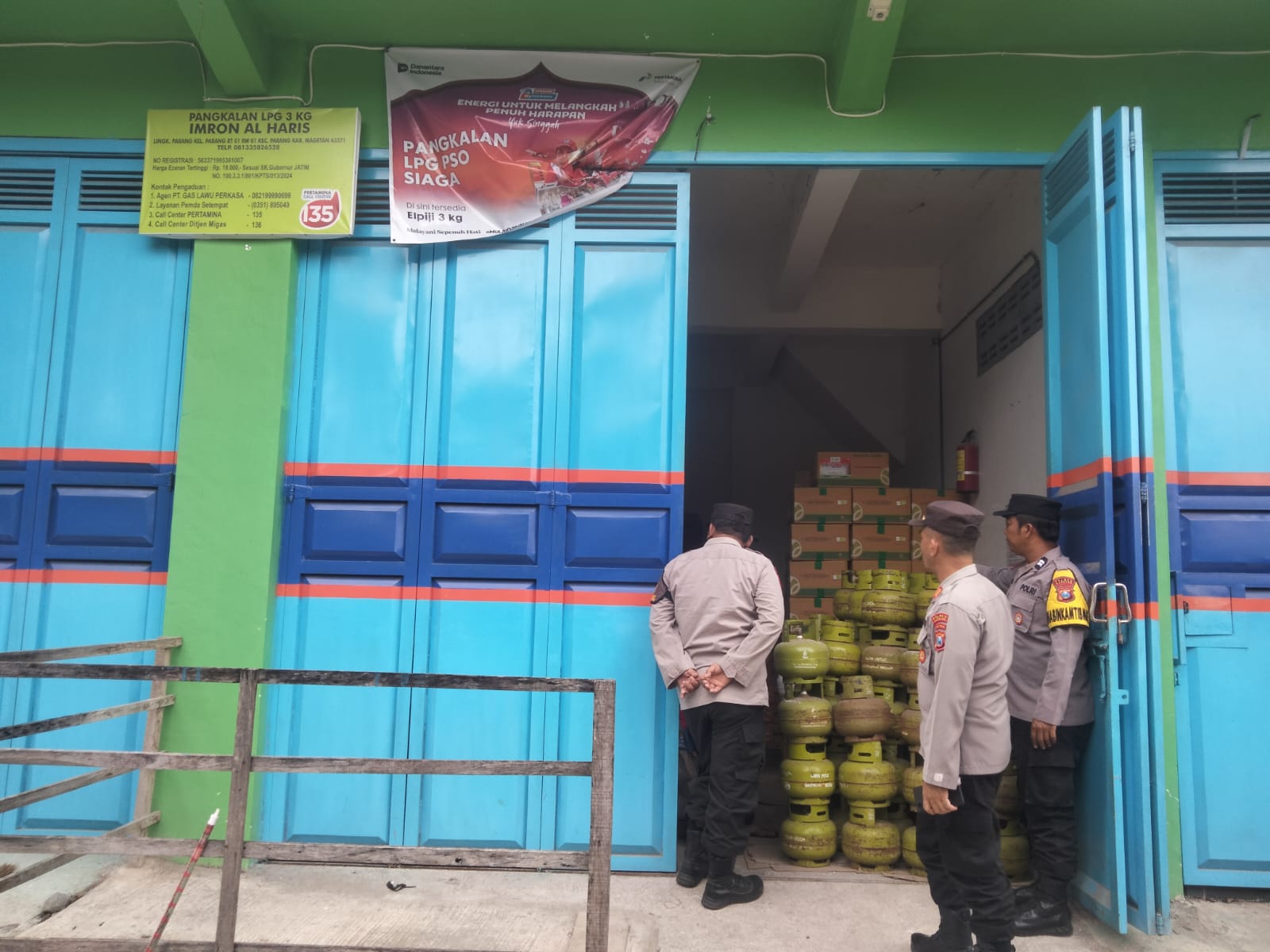 Polres Magetan Ajak Warga Ikut Awasi Distribusi LPG, Laporkan ke 110 Jika Ada Pelanggaran