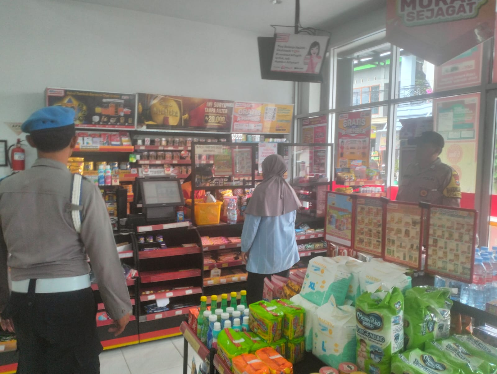 GIAT PATROLI HARKAMTIBMAS POLSEK PARANG POLRES MAGETAN POLDA JAWA TIMUR 