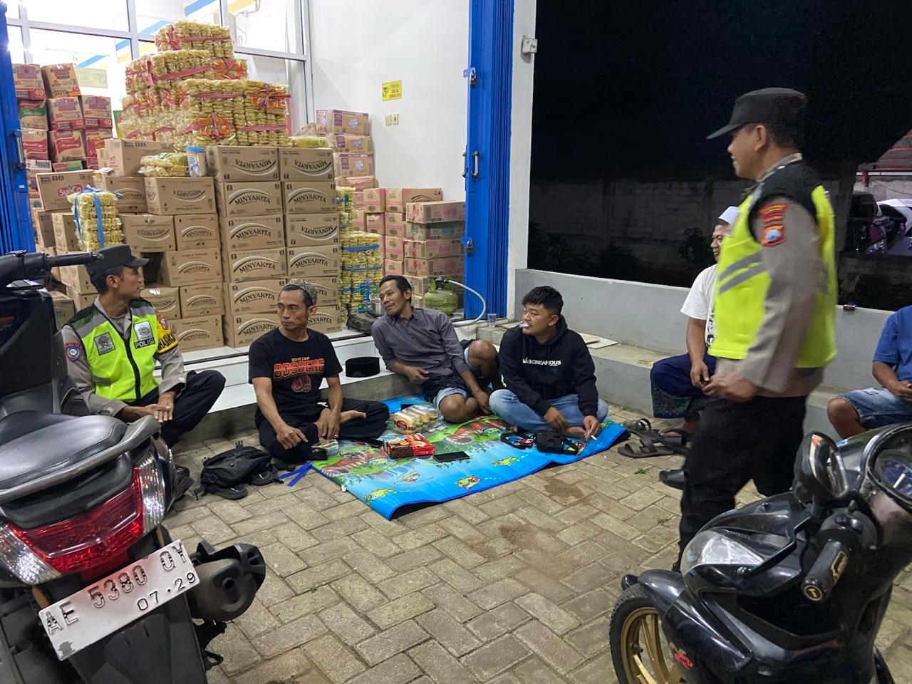 Polsek Panekan Laksanakan Patroli Dialogis Bersama Warga Antisipasi Gangguan Kamtibmas