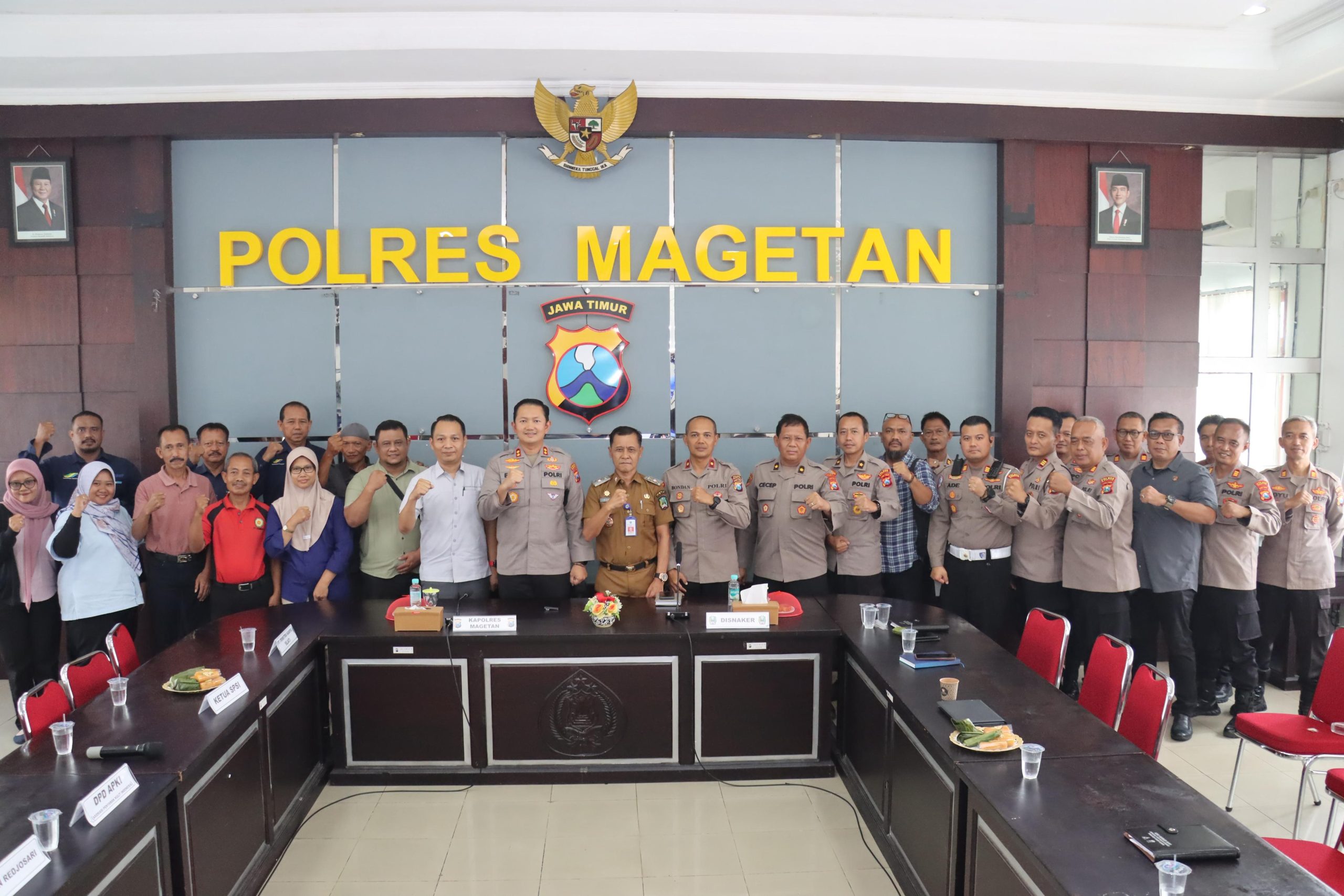 Mayday 2026 Tanpa Aksi, Polres Magetan Perkuat Sinergi Jaga Kondusivitas
