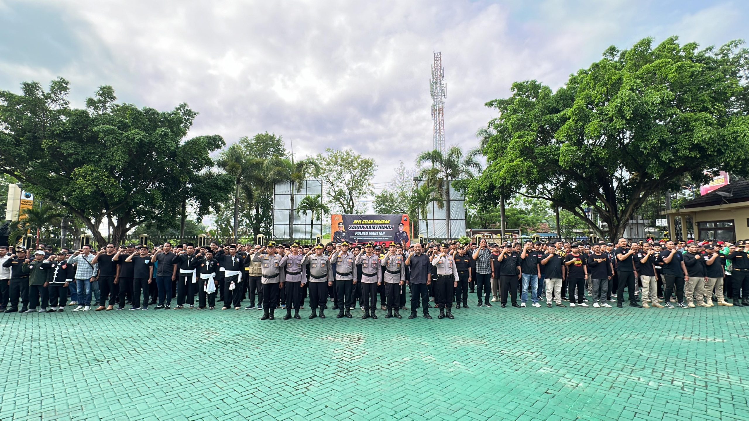 Apel Akbar Sabuk Kamtibmas 2026: Polres Magetan Satukan Kekuatan Masyarakat Demi Stabilitas Daerah