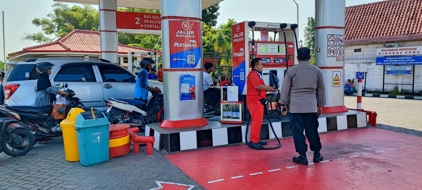 Patroli polsek kawedanan