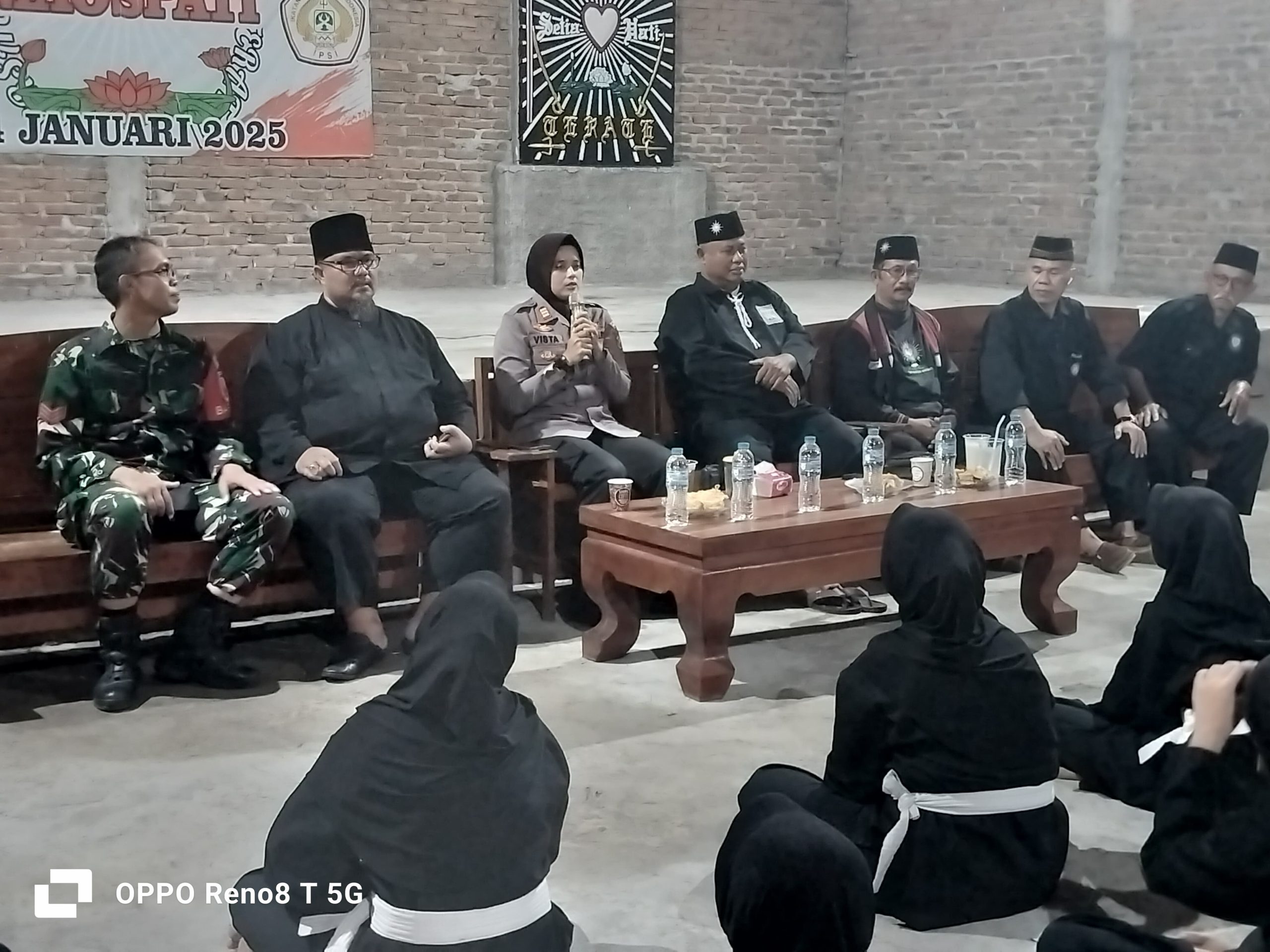 Kapolsek Maospati Hadiri Pembekalan Ke-SH-an bagi Calon Warga Baru PSHT Tahun 2026