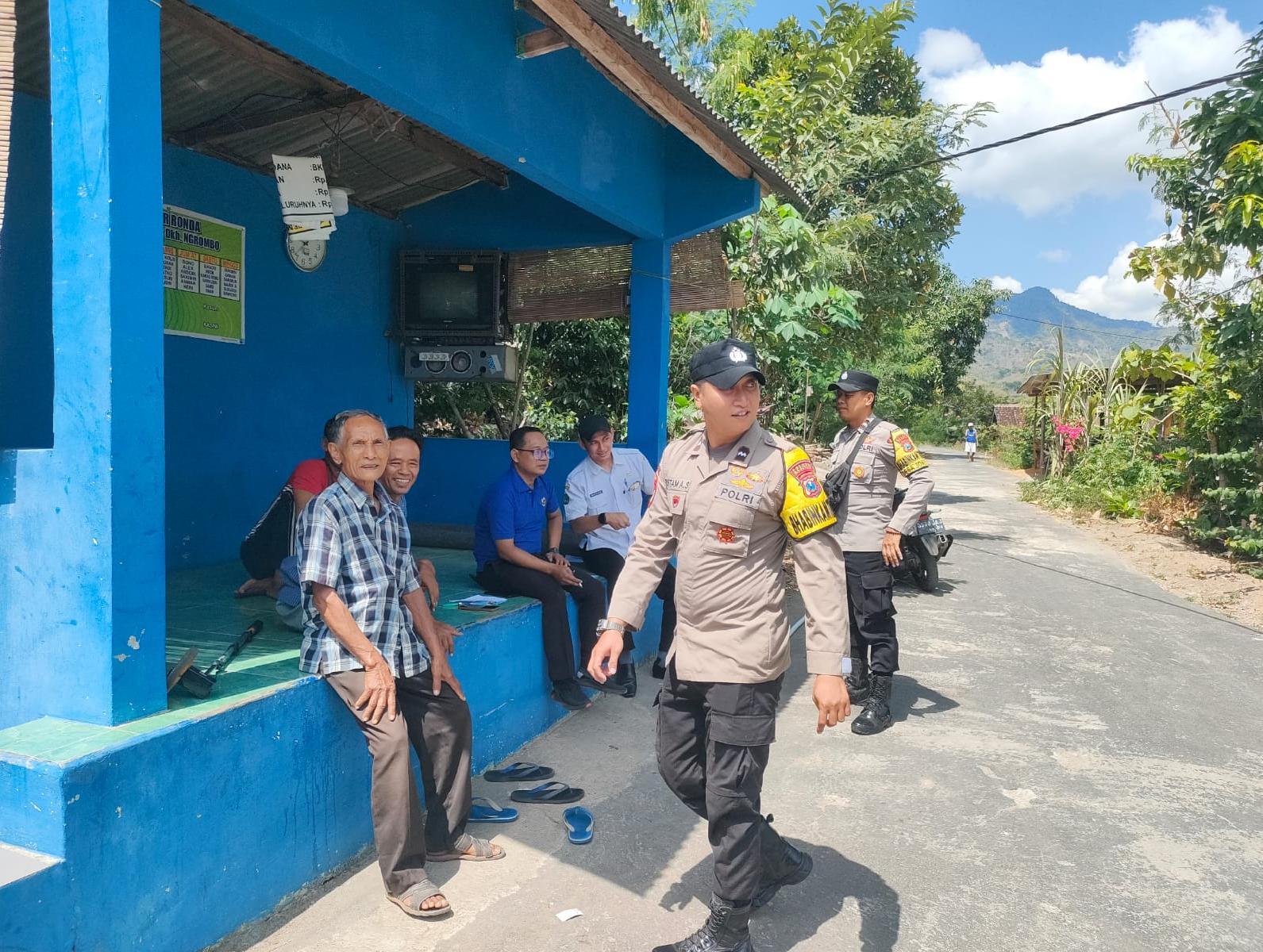 PATROLI HARKAMTIBMAS CEGAH KRIMINALITAS 3C, POLSEK PARANG HADIR BERIKAN RASA AMAN KEPADA MASYARAKAT