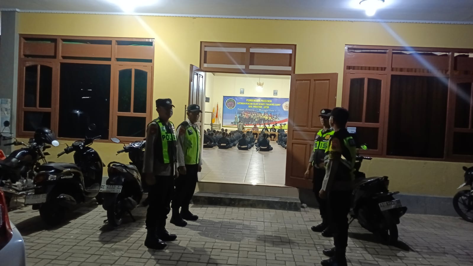 Pengamanan Pembekalan Calon Warga PSHT Ranting Barat