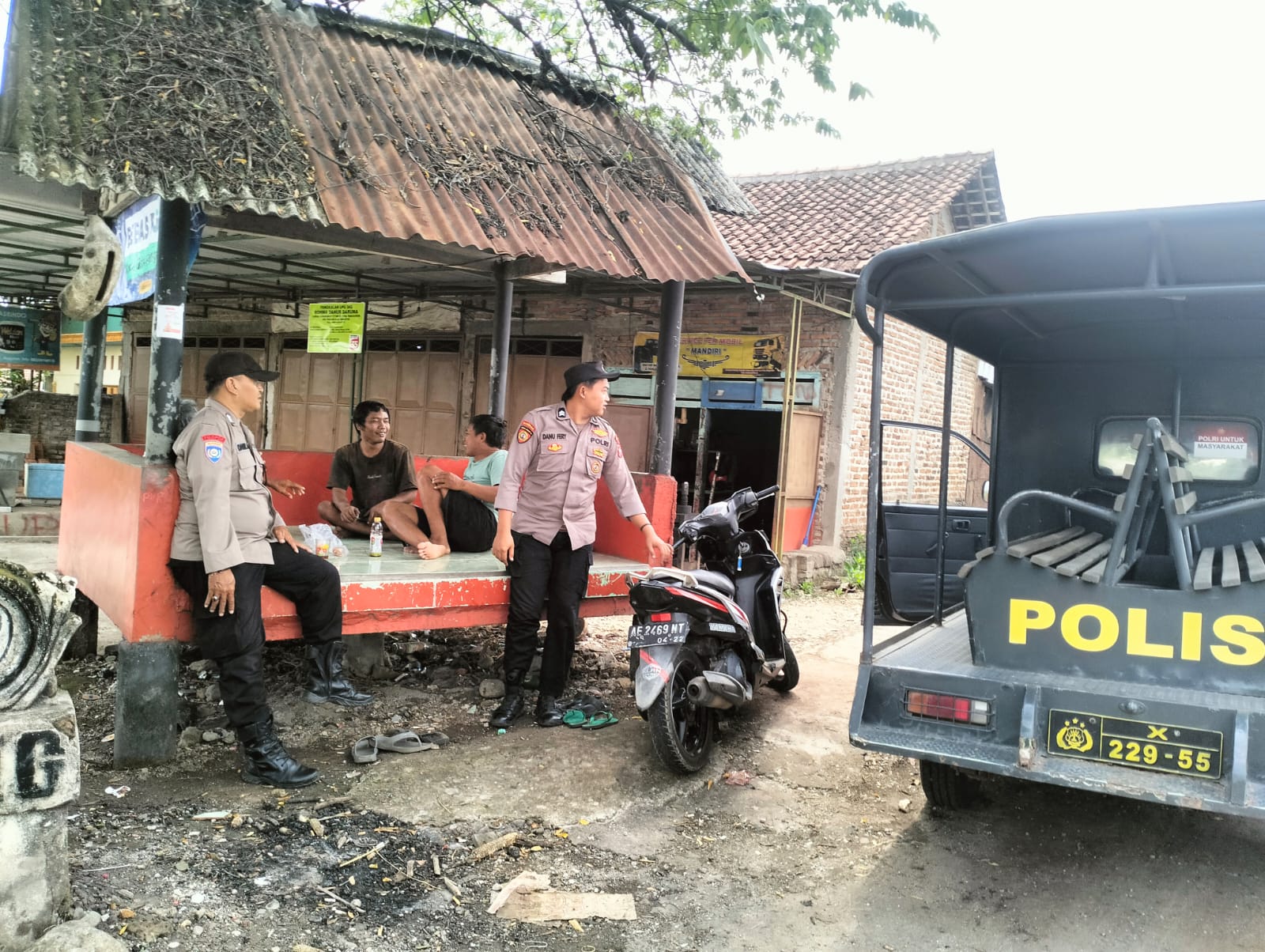 PATROLI HARKAMTIBMAS POLSEK PARANG, ANTISIPASI KRIMINALITAS DAN GANGGUAN KAMTIBMAS