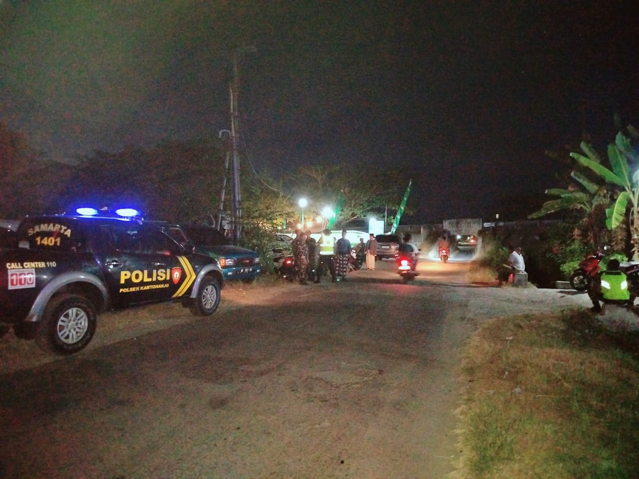 Polsek Kartoharjo Amankan Pengajian Umum MWC NU, Sampaikan Pesan Kamtibmas kepada Masyarakat