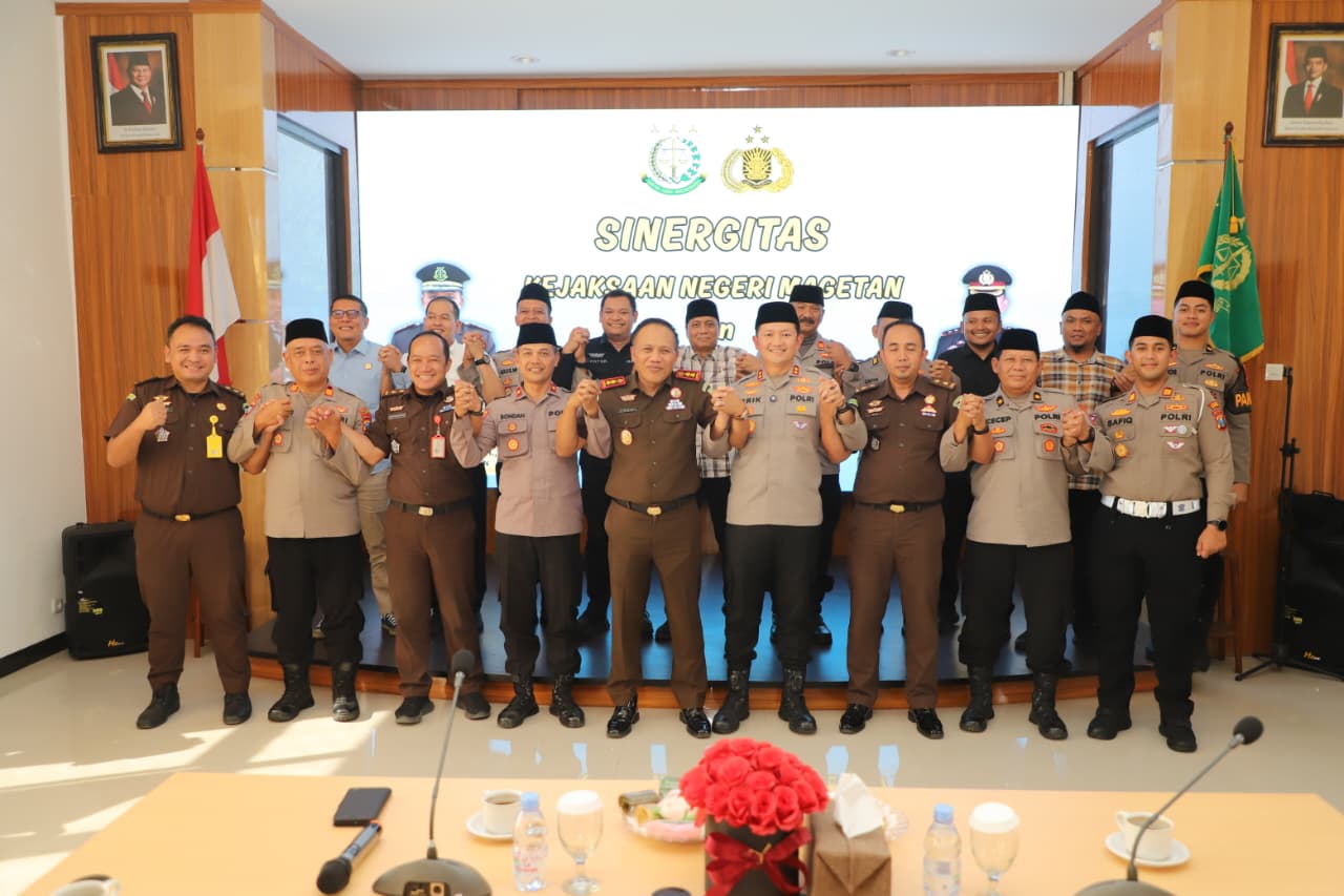 Perkuat Criminal Justice System, Kapolres Magetan Jalin Silaturahmi dengan Kajari