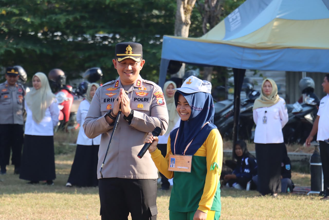Kapolres Magetan Bekali Peserta MPLS dengan Pendidikan Karakter, Anti Bullying, Bijak Bermedsos hingga Anti Narkoba