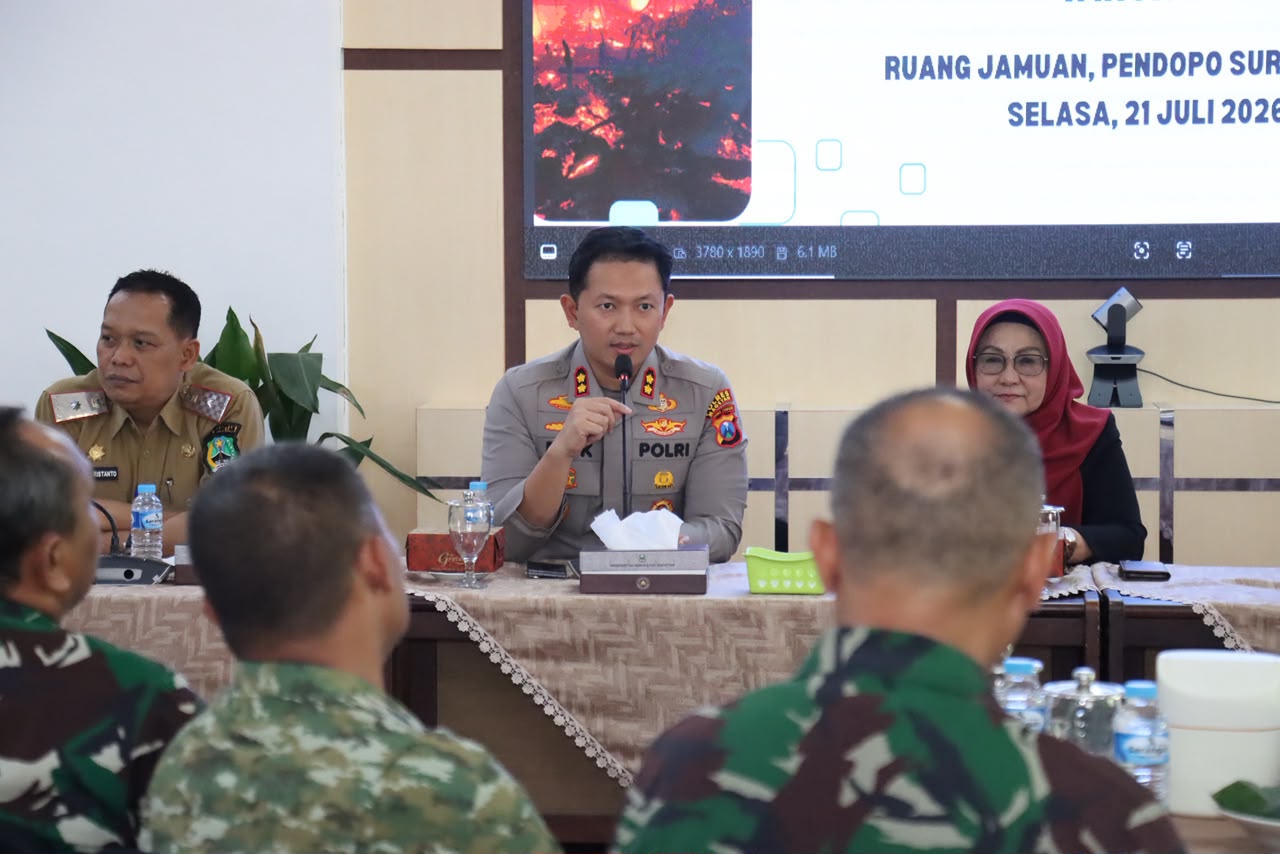Forkopimda Magetan Perkuat Sinergi Hadapi Kemarau, Rakor Kesiapsiagaan Kekeringan dan Karhutla Siapkan Strategi Mitigasi Terpadu