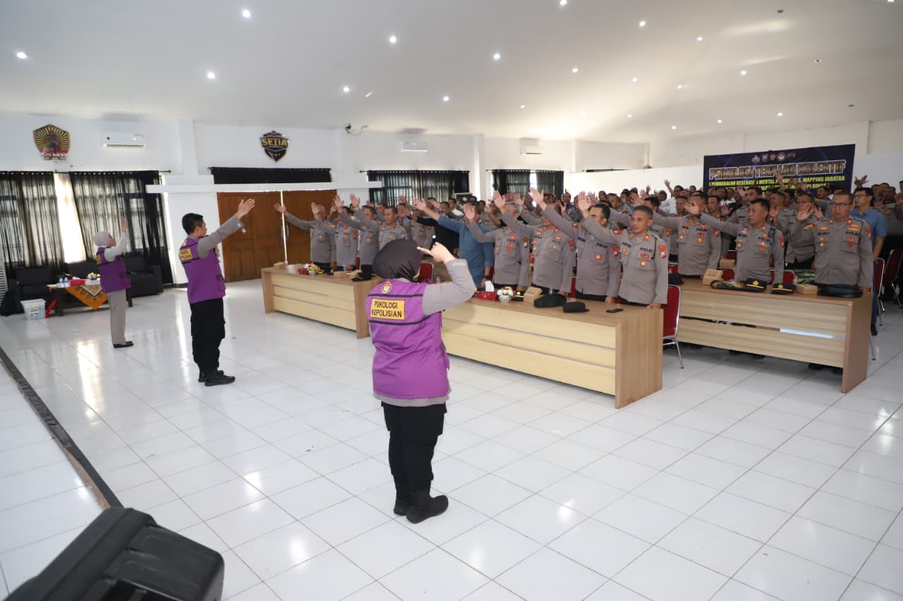 Perkuat Profesionalisme Personel, Polres Magetan Gelar Tes Psikologi Terpadu Pemegang Senpi dan Mapping Jabatan