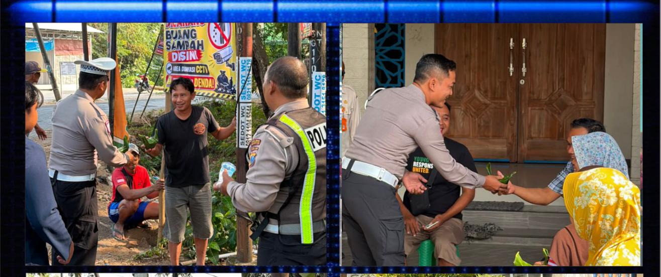 Jumat Berkah Satlantas Magetan: Patroli Humanis Sambil Berbagi, Tebar Kepedulian dan Edukasi Keselamatan Berlalu Lintas