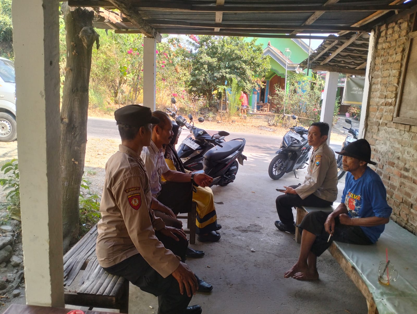 Patroli Harkamtibmas Polsek Parang Polres Magetan Polda Jawa Timur, Wujudkan Rasa Aman dan Ajak Warga Jaga Kondusivitas Wilayah