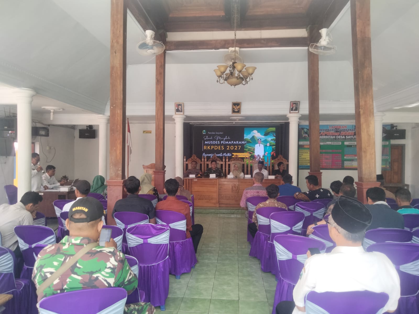 Kapolsek Parang Polres Magetan Polda Jawa Timur Hadiri Musyawarah Desa Penetapan RKPDes Tahun 2027, Ajak Warga Perkuat Sinergi Jaga Kamtibmas