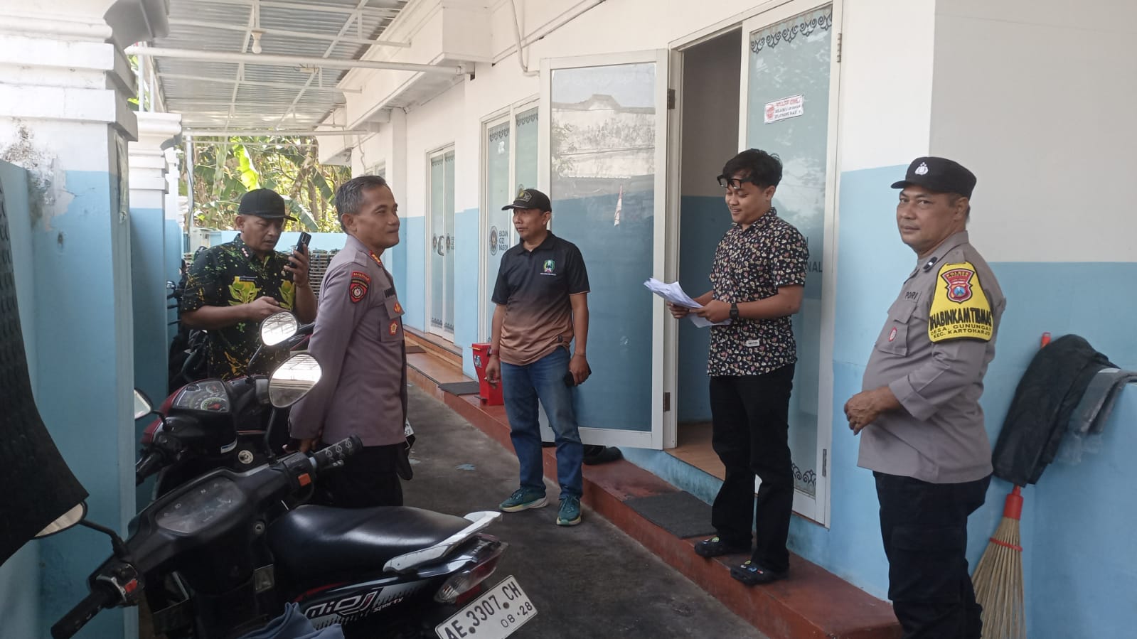 Kapolsek Kartoharjo Bersama Camat Kontrol SPPG Desa Gunungan