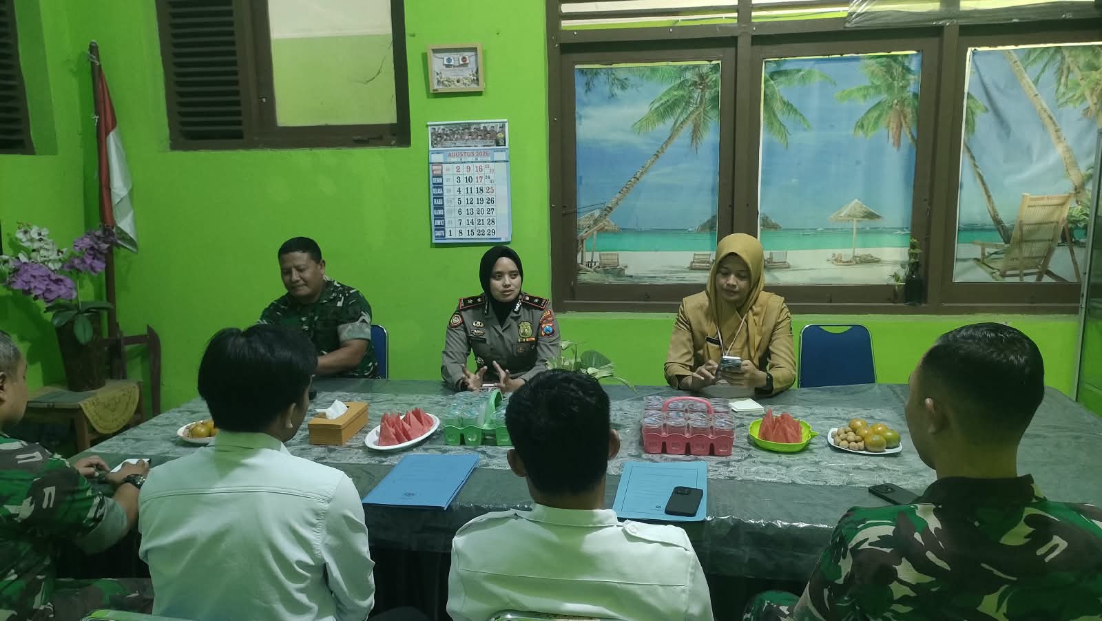 Forkopimca Maospati Koordinasi dengan SPPG Bahas Pemenuhan Menu Telur untuk Program MBG