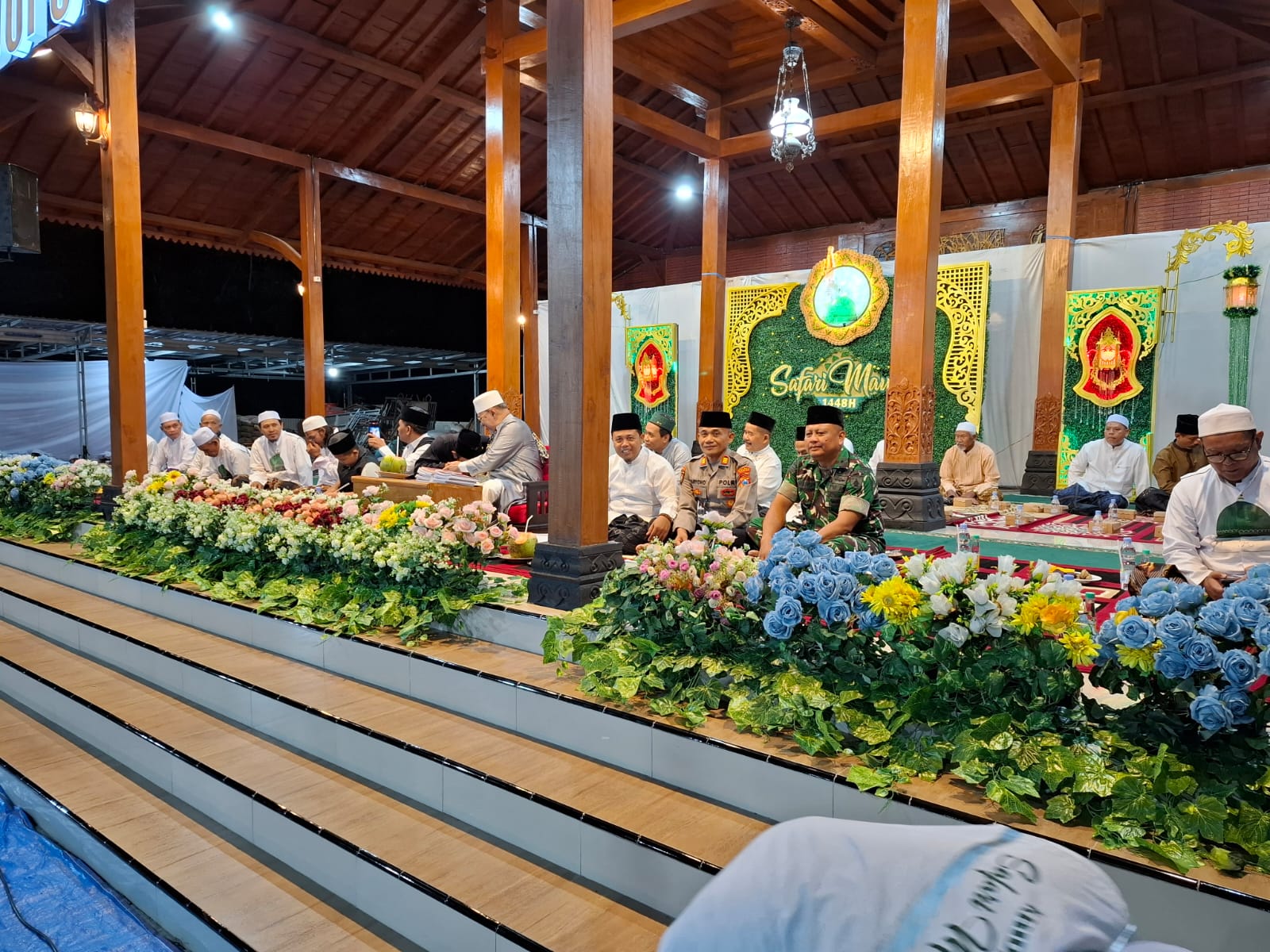 Kapolsek Kartoharjo Hadiri Kegiatan Safari Maulid di Ponpes Al-Ikhlas Karasan