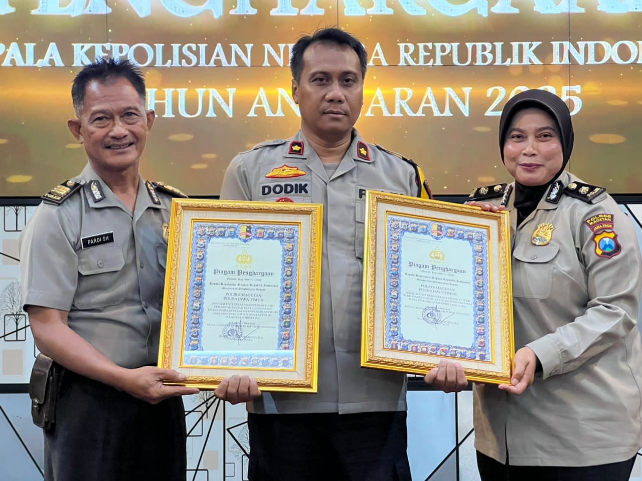 Polres Magetan Ukir Prestasi Nasional, Raih WBK dan Pelayanan Publik Kategori Prima A