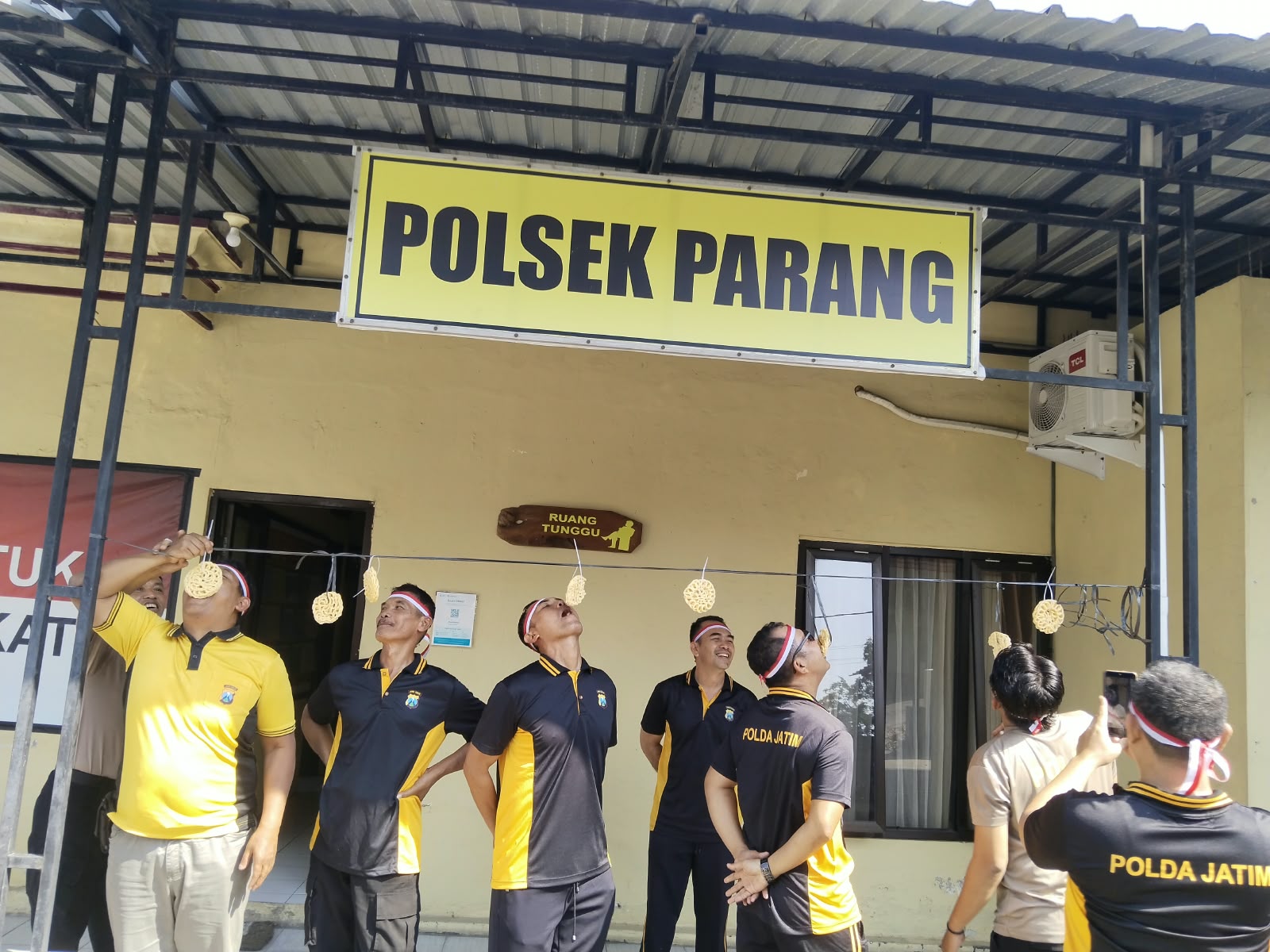 Semarak HUT ke-81 RI, Polsek Parang Polres Magetan Polda Jawa Timur Gelar Apel, Olahraga Bersama dan Lomba Meriahkan Hari Kemerdekaan