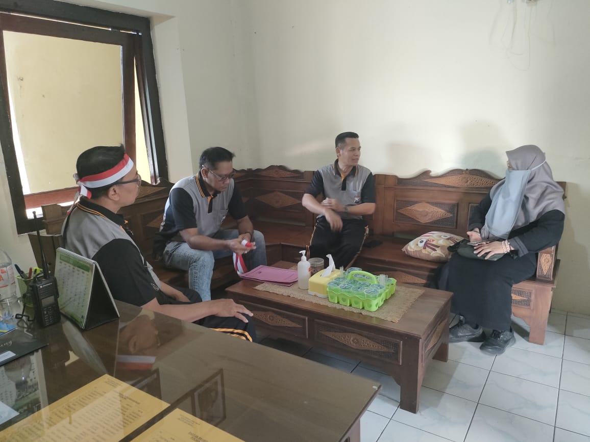Kapolsek Sukomoro melaksanakan kegiatan rapat koordinasi (rakor) terkait persiapan pelaksanaan kegiatan Pengajian Umum Muslimat NU se-Kabupaten Magetan