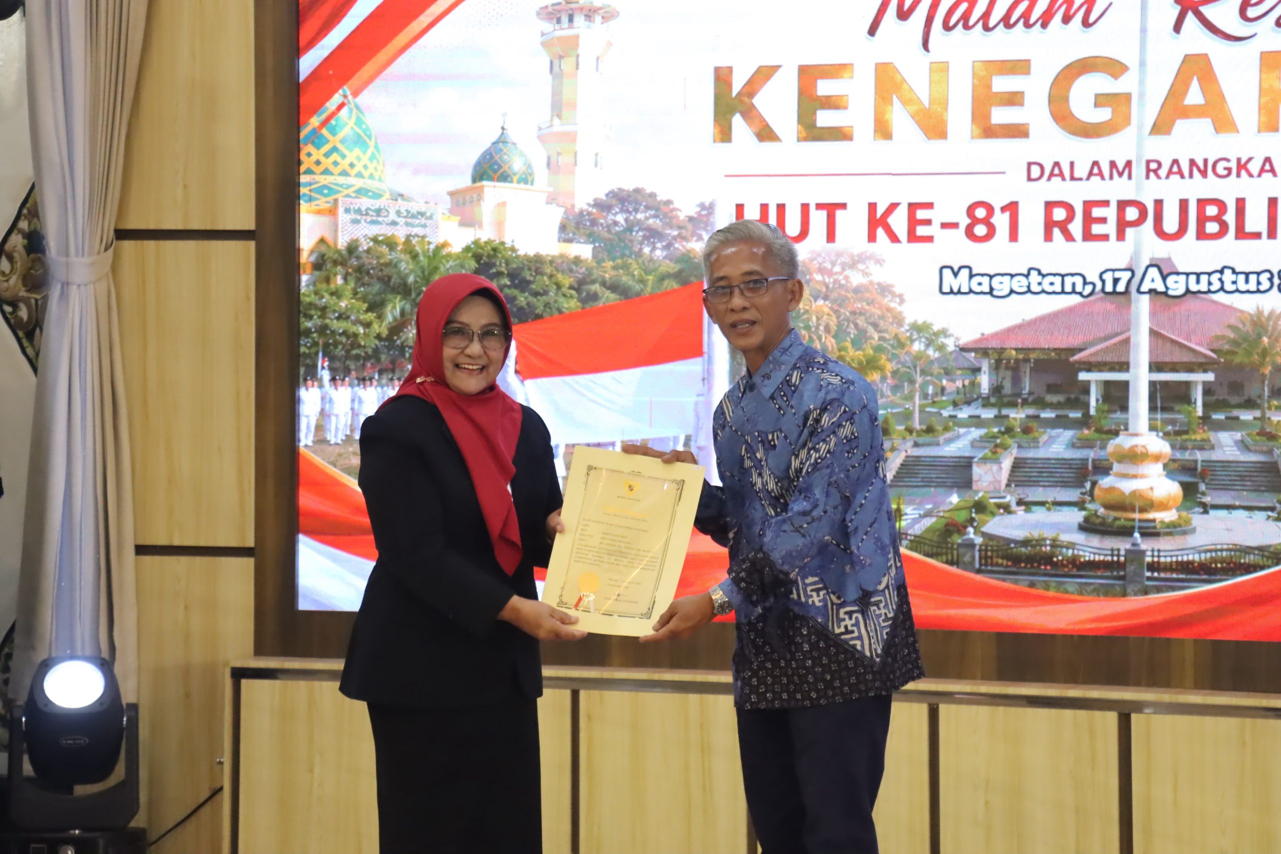 HUT ke-81 RI, Tiga SPPG Polres Magetan Raih Penghargaan Bupati atas Dedikasi Dukung Program MBG