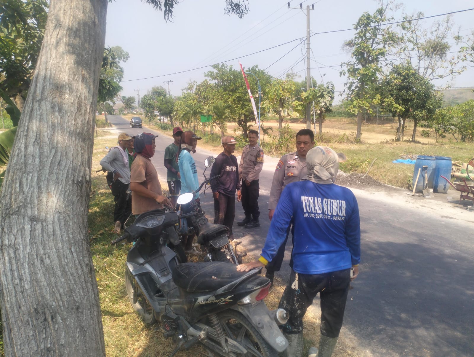 Polsek Parang Polres Magetan Polsa Jawa Timur Tingkatkan Patroli Kewilayahan, Antisipasi Kriminalitas dan Karhutla