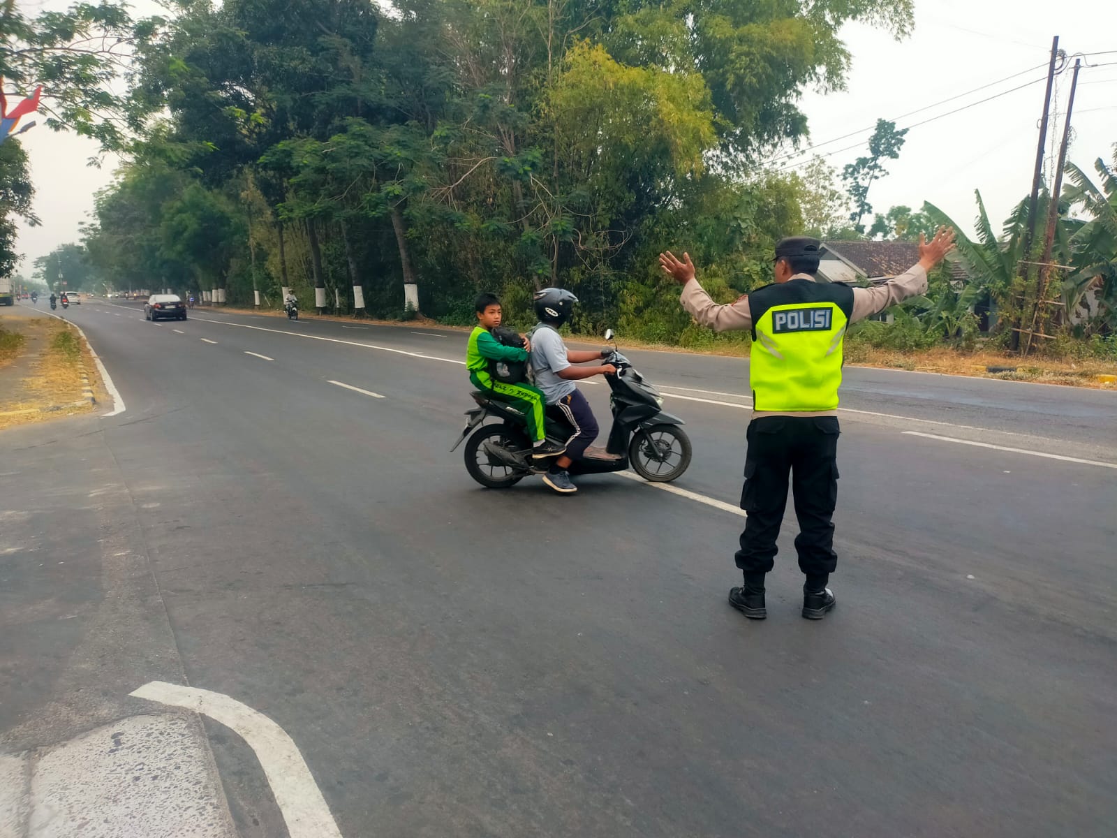 PAM Rawan Pagi Polsek Sukomoro