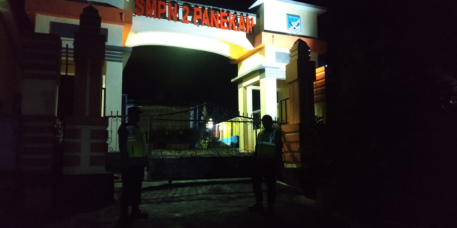 Antisipasi Gangguan Kamtibmas, Polsek Panekan Laksanakan Patroli malam di Wilayah Tempat Pendidikan
