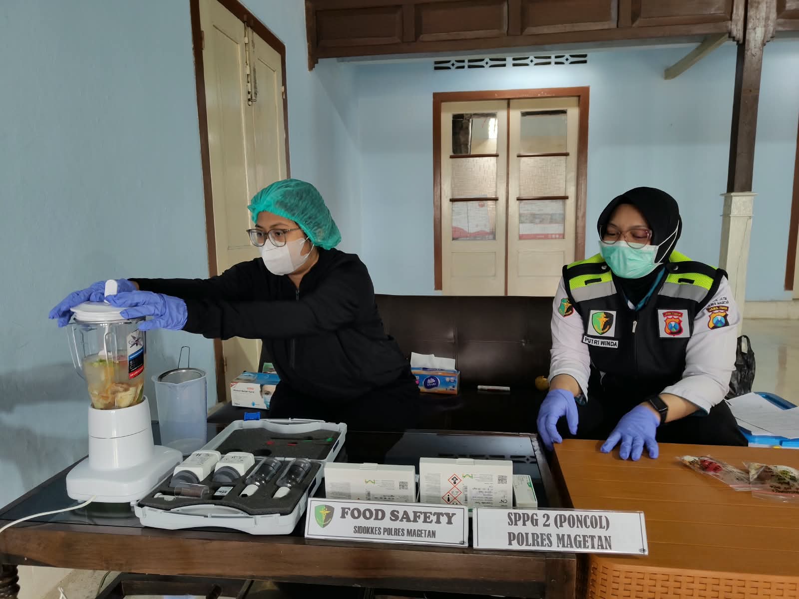 Tak Sekadar Bergizi, SPPG Polres Magetan Pastikan Menu MBG Aman dan Layak Dikonsumsi