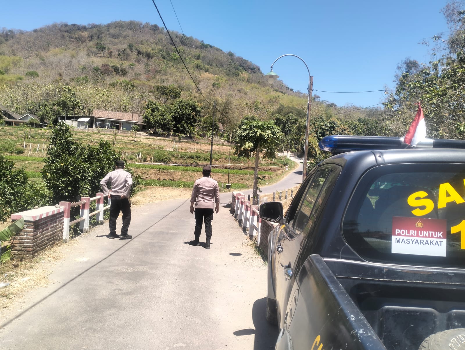 POLSEK PARANG POLRES MAGETAN POLDA JAWA TIMUR  INTENSIFKAN PATROLI ANTISIPASI KARHUTLA DI KAWASAN GUNUNG BUNGKUK