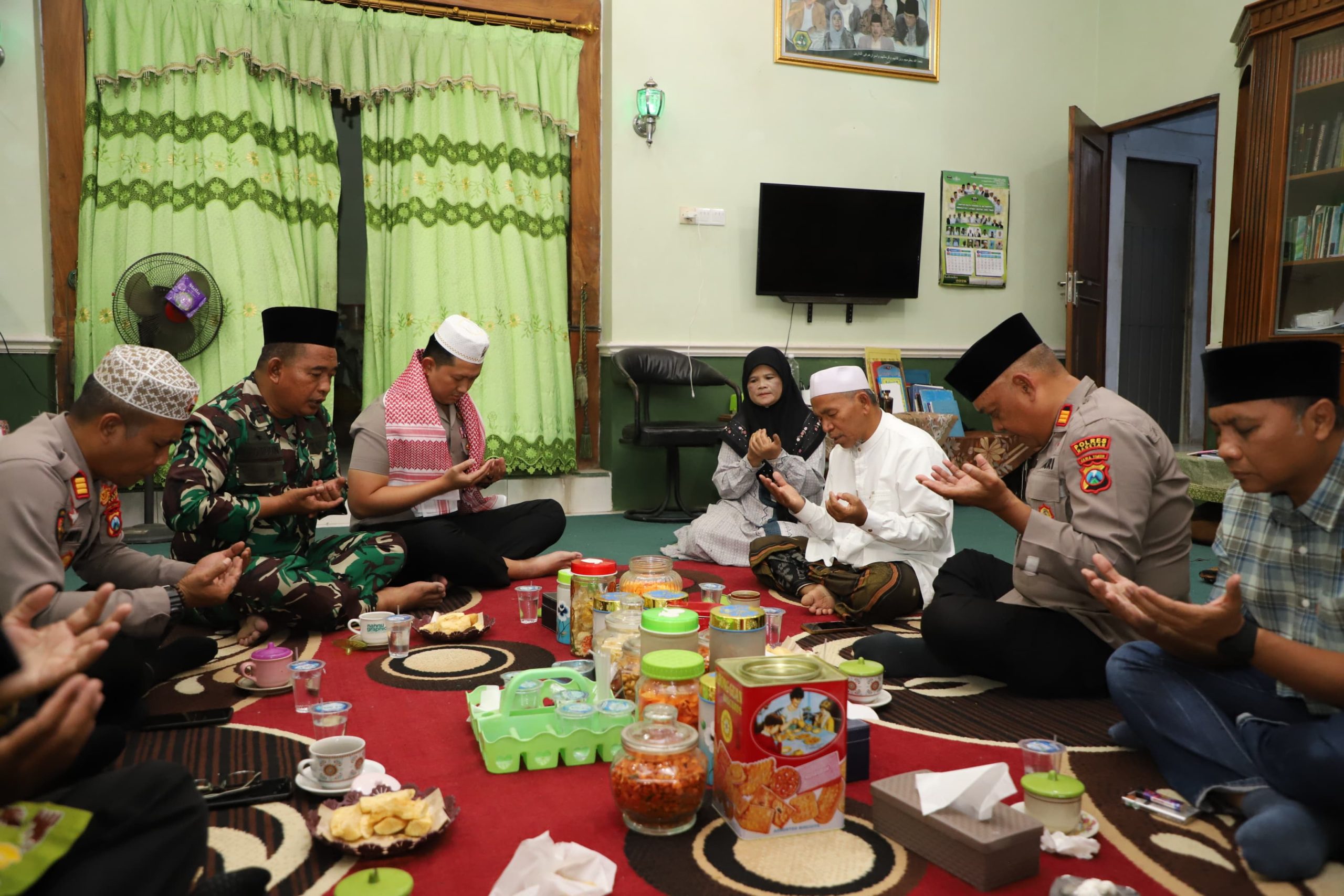 Menjelang Amanah Baru, Kapolres Magetan Silaturahmi dan Mohon Doa Para Ulama