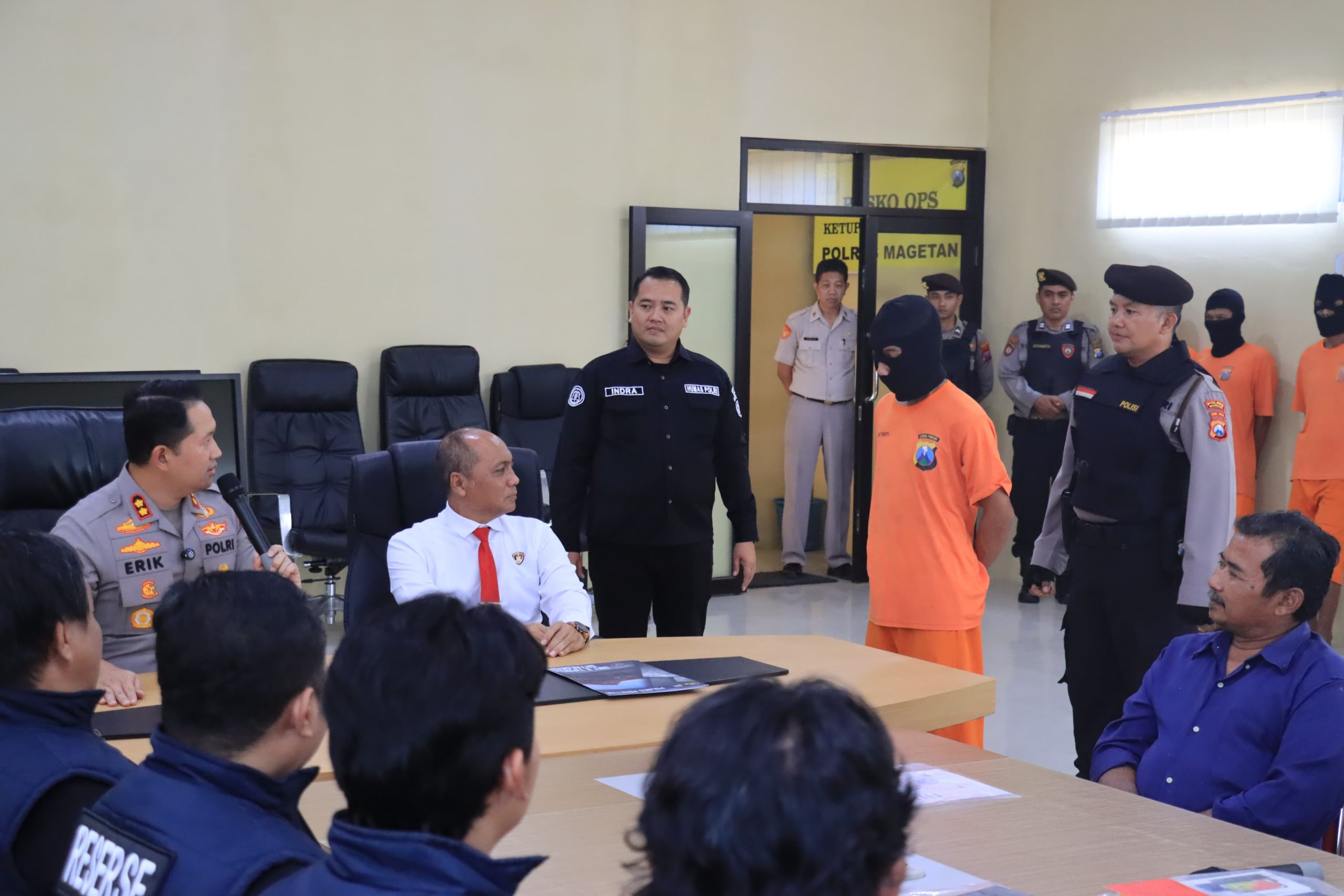 Residivis Kembali Berulah, Polisi Tangkap Pelaku Curat 3 Handphone di Belotan Magetan